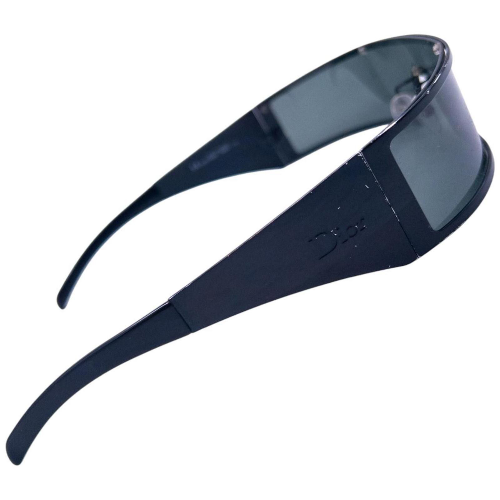 Dior Vintage SS2003 Dior Punk Visor Sunglasses Size ONE SIZE - 3 Thumbnail