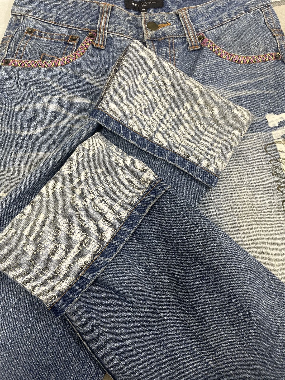 Hysteric Glamour In The Attic Japan Patches Jeans Size US 30 / EU 46 - 8 Thumbnail