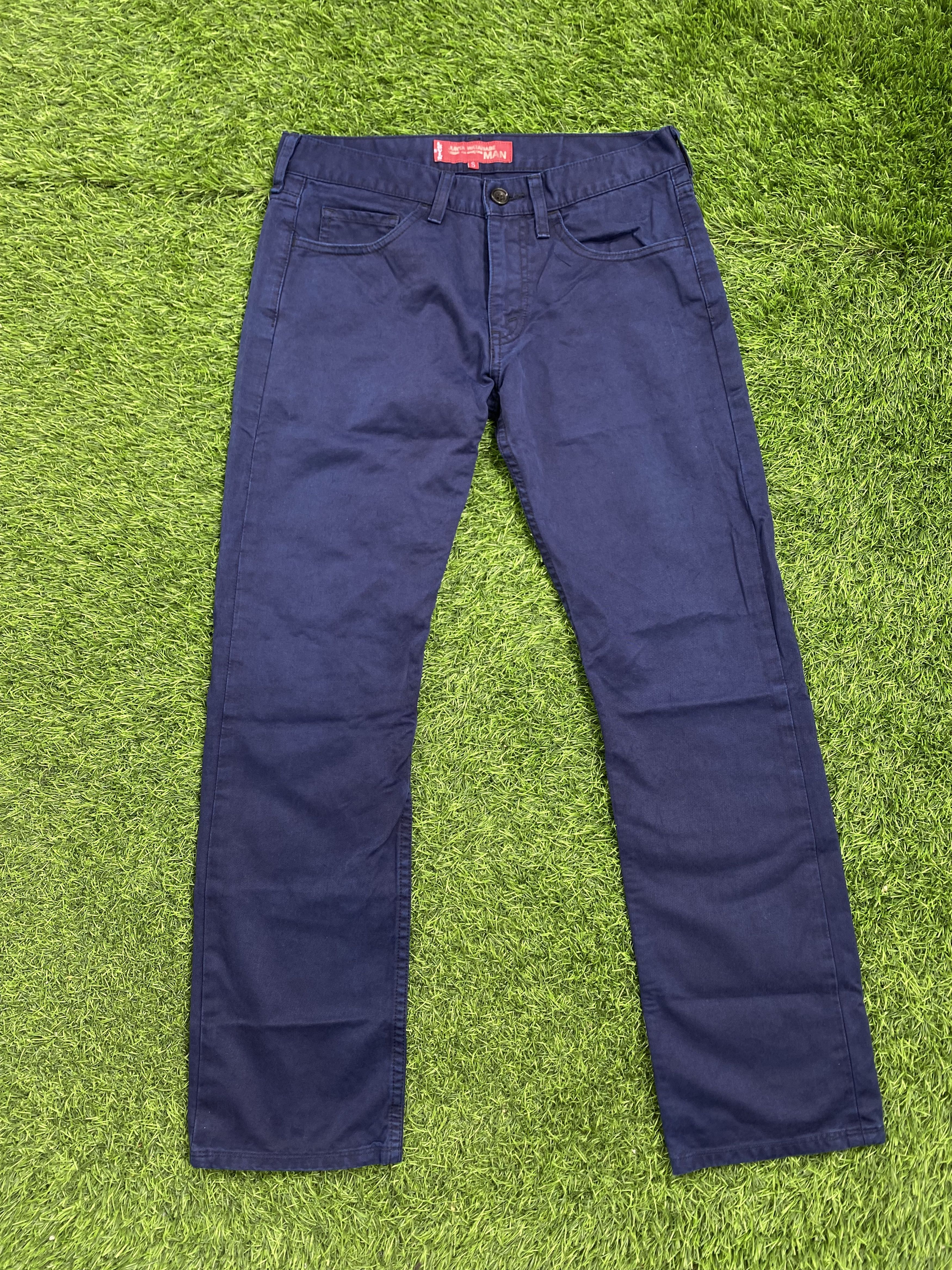 Image of Comme Des Garcons x Junya Watanabe X Levi’S Chinos Pants in Blue, Men's (Size 31)