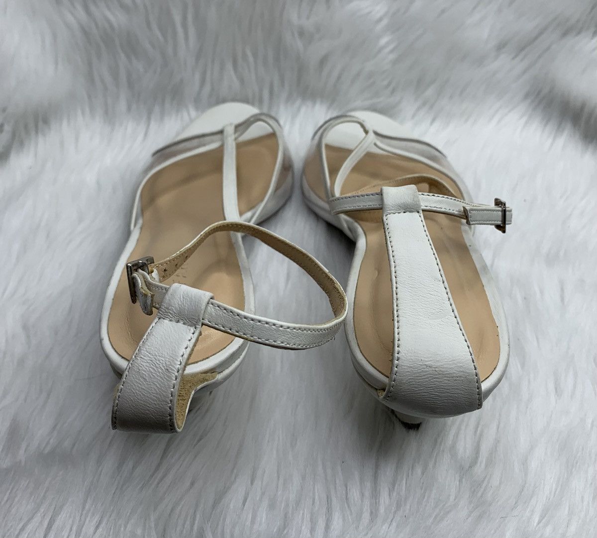 By Far By Far Kitten Heels Sandals Size US 7 / IT 37 - 7 Thumbnail