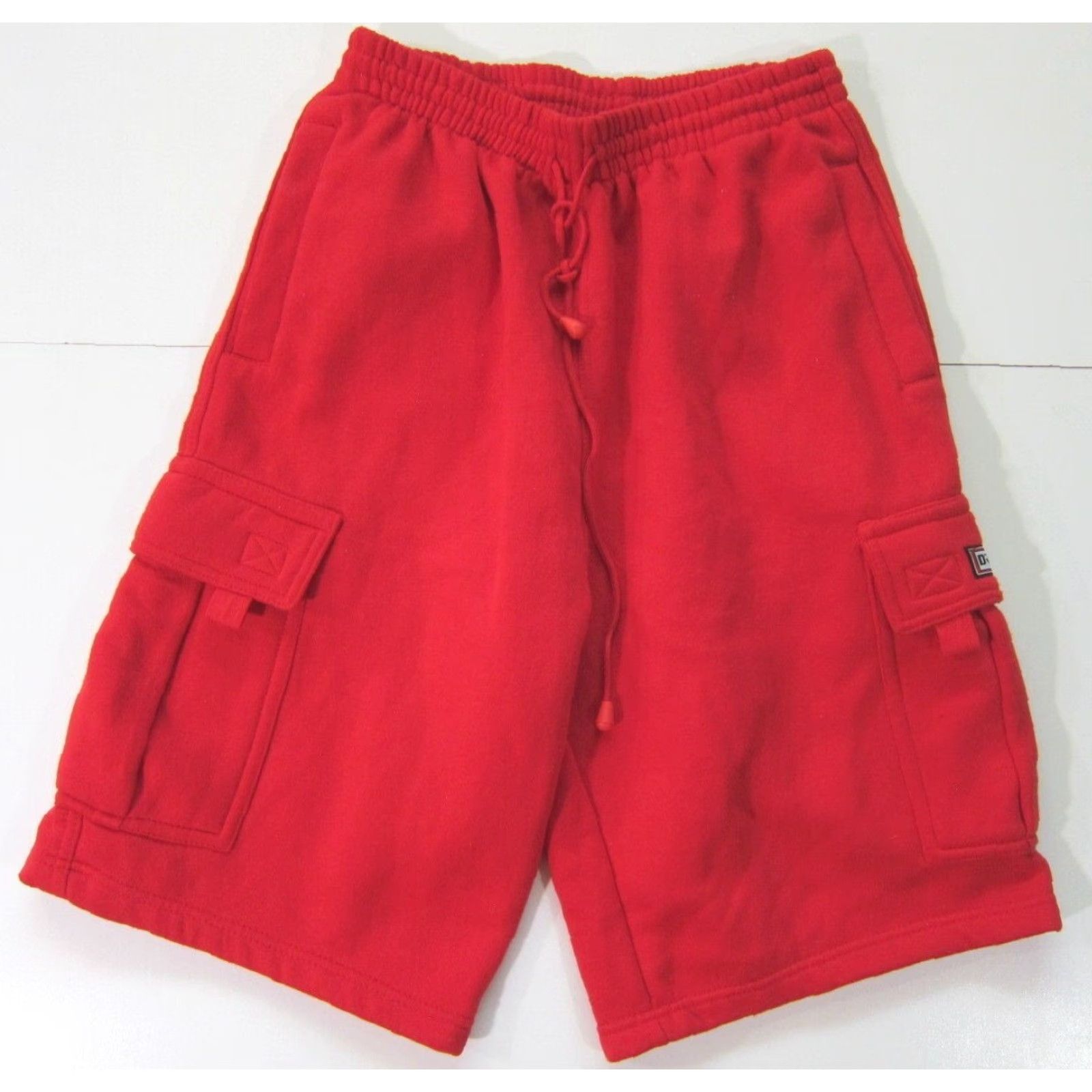 Vintage VINTAGE Dream U.S.A Cotton Jersey Red Cargo Bermuda Sweat Short Men L Size US L / EU 52-54 / 3 - 2 Thumbnail