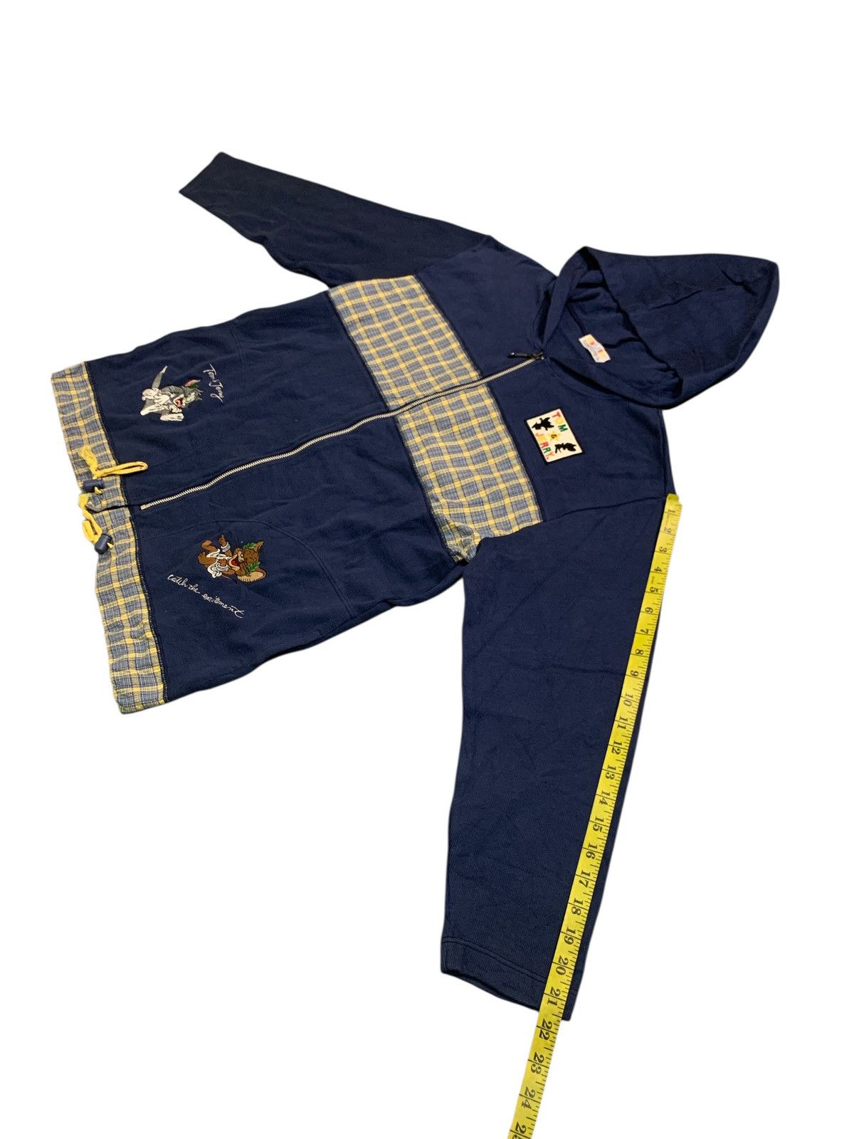 Japanese Brand Rare Design Vintage Tom & Jerry Graphic Print Zip-up Hoodie Size L / US 10 / IT 46 - 15 Thumbnail