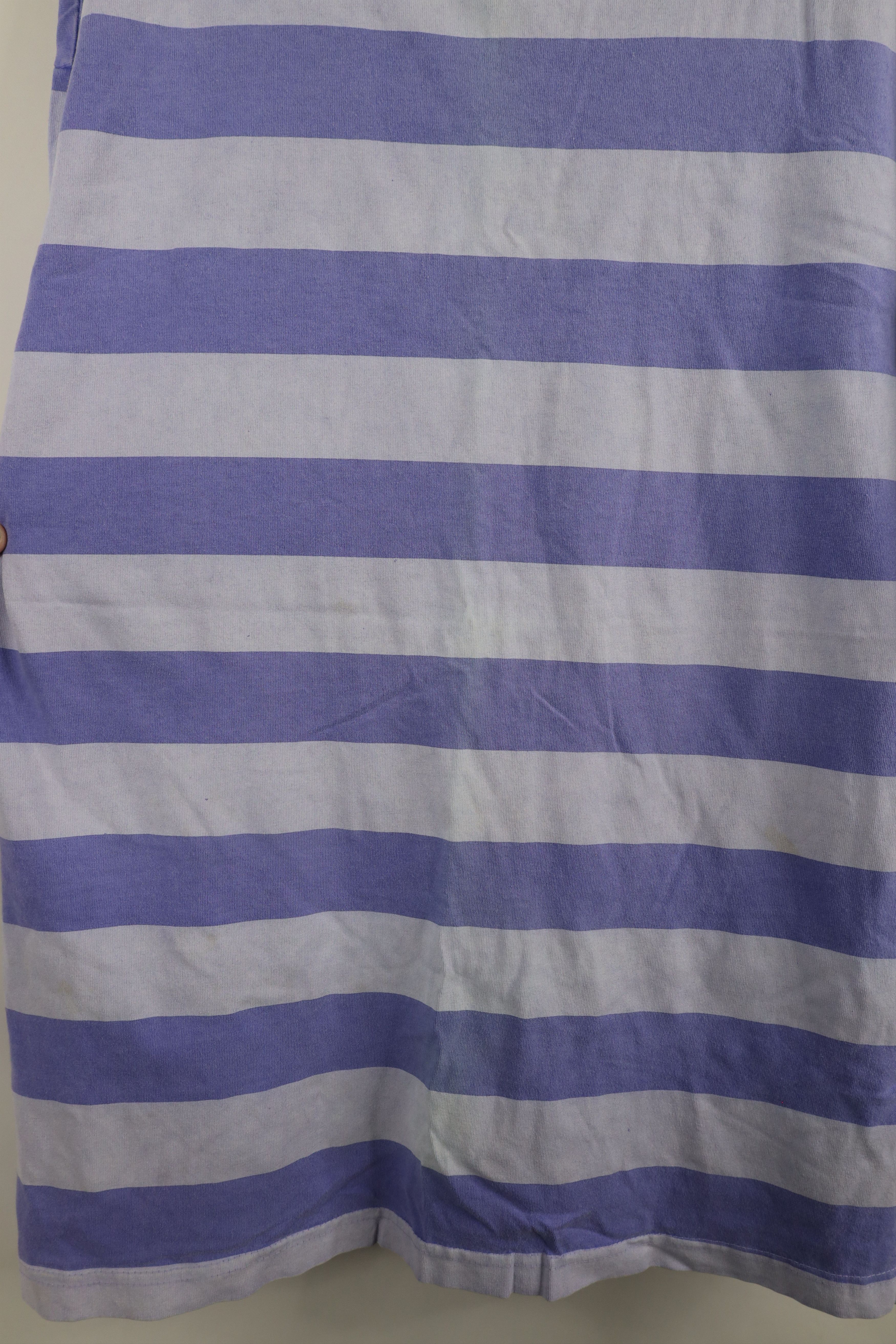 Vintage Vintage 90s Streetwear Baggy Striped T-Shirt Cotton USA Size US M / EU 48-50 / 2 - 4 Thumbnail