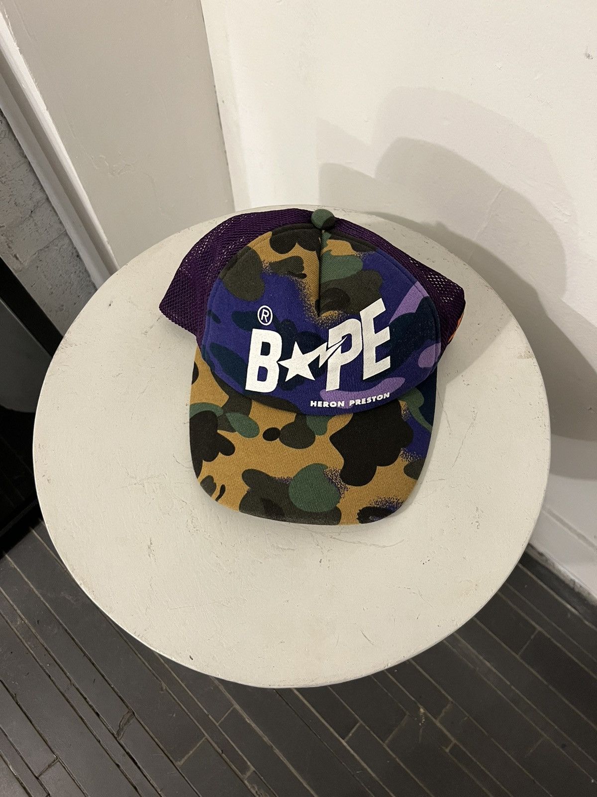 Bape × Heron Preston Bape x Heron trucker hat Size ONE SIZE - 6 Thumbnail