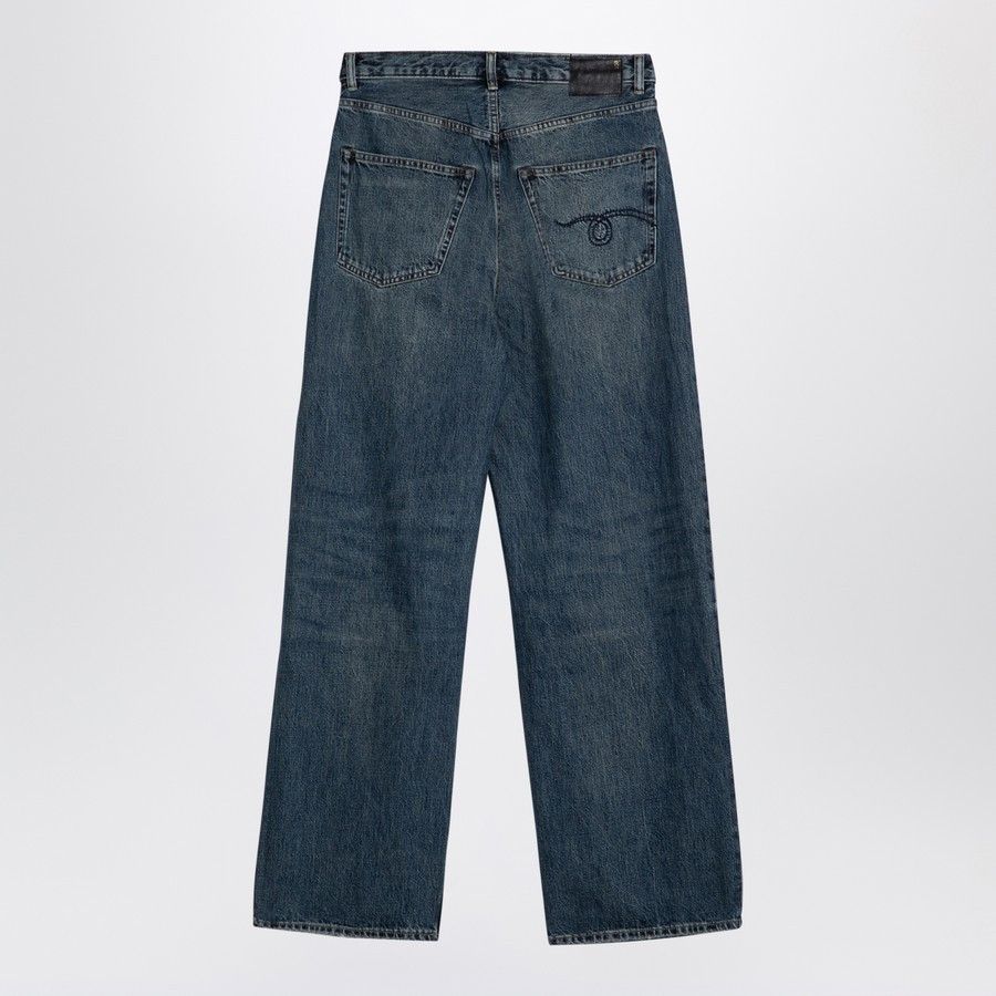 R13 o1d2blof0924 Denim Jeans in Blue Size 24" / US 00 / IT 34 - 2 Thumbnail