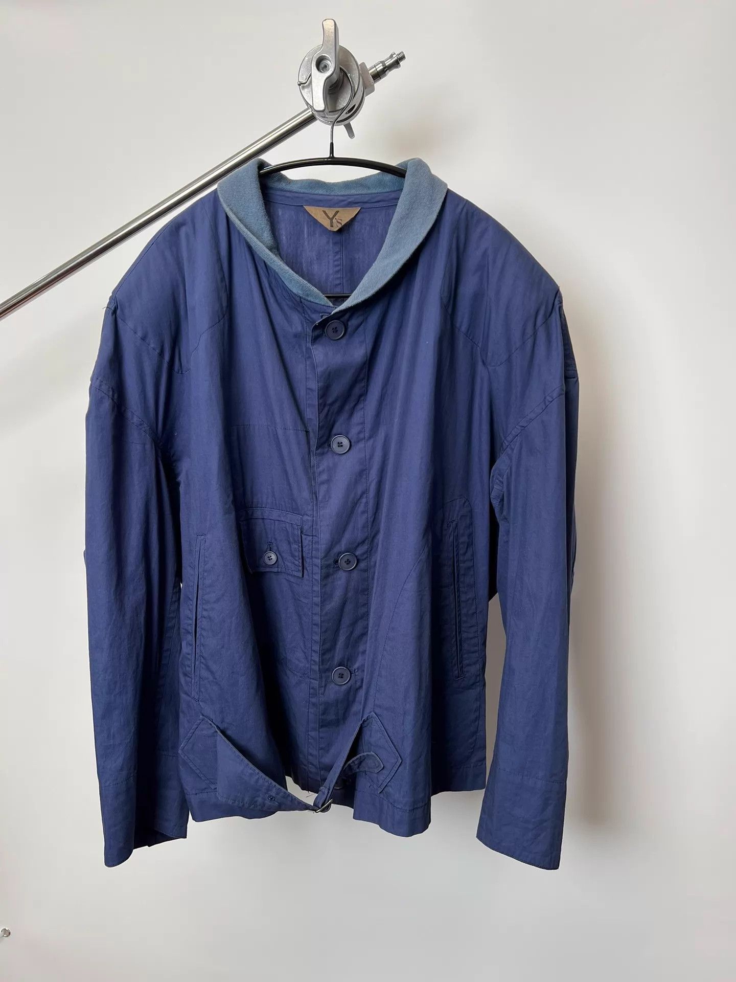 Yohji Yamamoto Yohji Yamamoto Y’s French reworked shoulder-padded jacket Size US L / EU 52-54 / 3 - 2 Thumbnail
