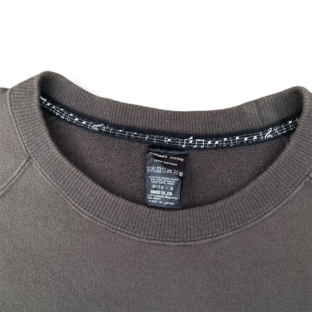 Number (N)ine Vintage SS01 Number Nine School of Visual Comedy Sweatshirt Size US L / EU 52-54 / 3 - 3 Thumbnail