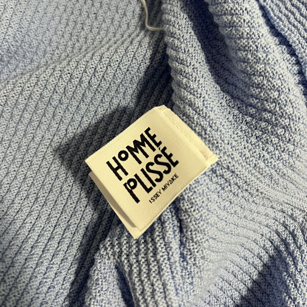 Homme Plisse Issey Miyake Homme Plissé Issey Miyake Baby Blue Sweater Size US S / EU 44-46 / 1 - 5 Thumbnail