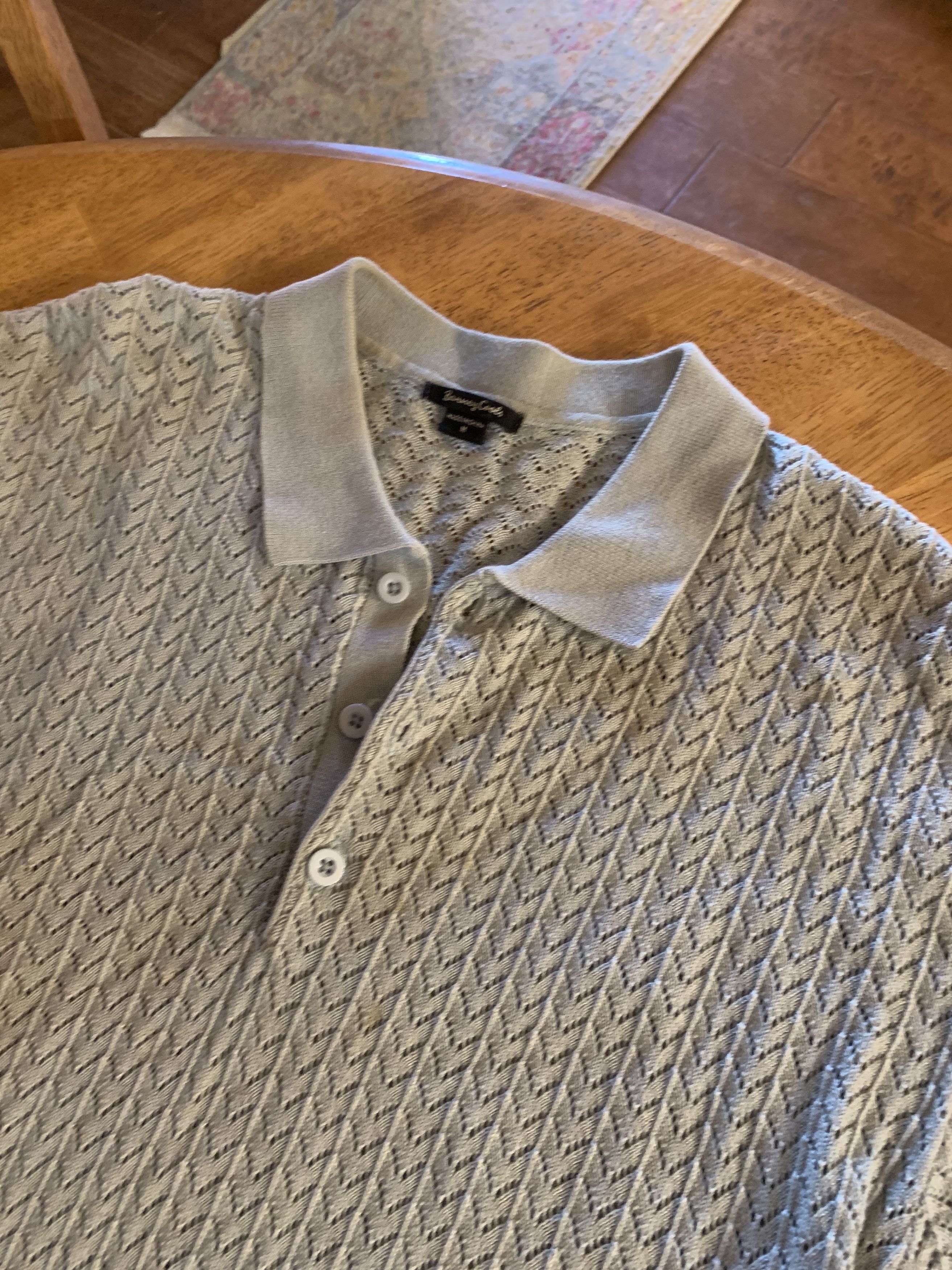Barney Cools Knitted Polo Shirt - Barney Cools Size US M / EU 48-50 / 2 - 2 Thumbnail