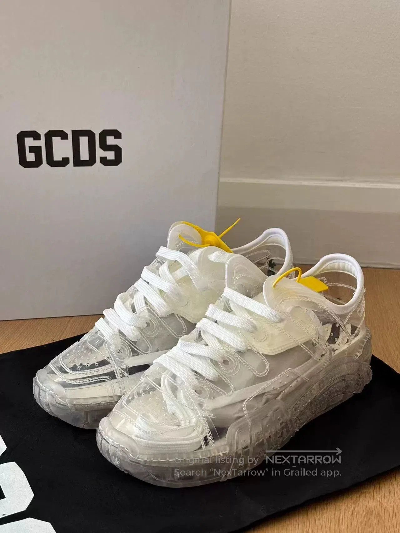 GCDS GCDS Transparent Sneakers Size 40 Italy. Size US 7 / EU 40 - 1 Thumbnail