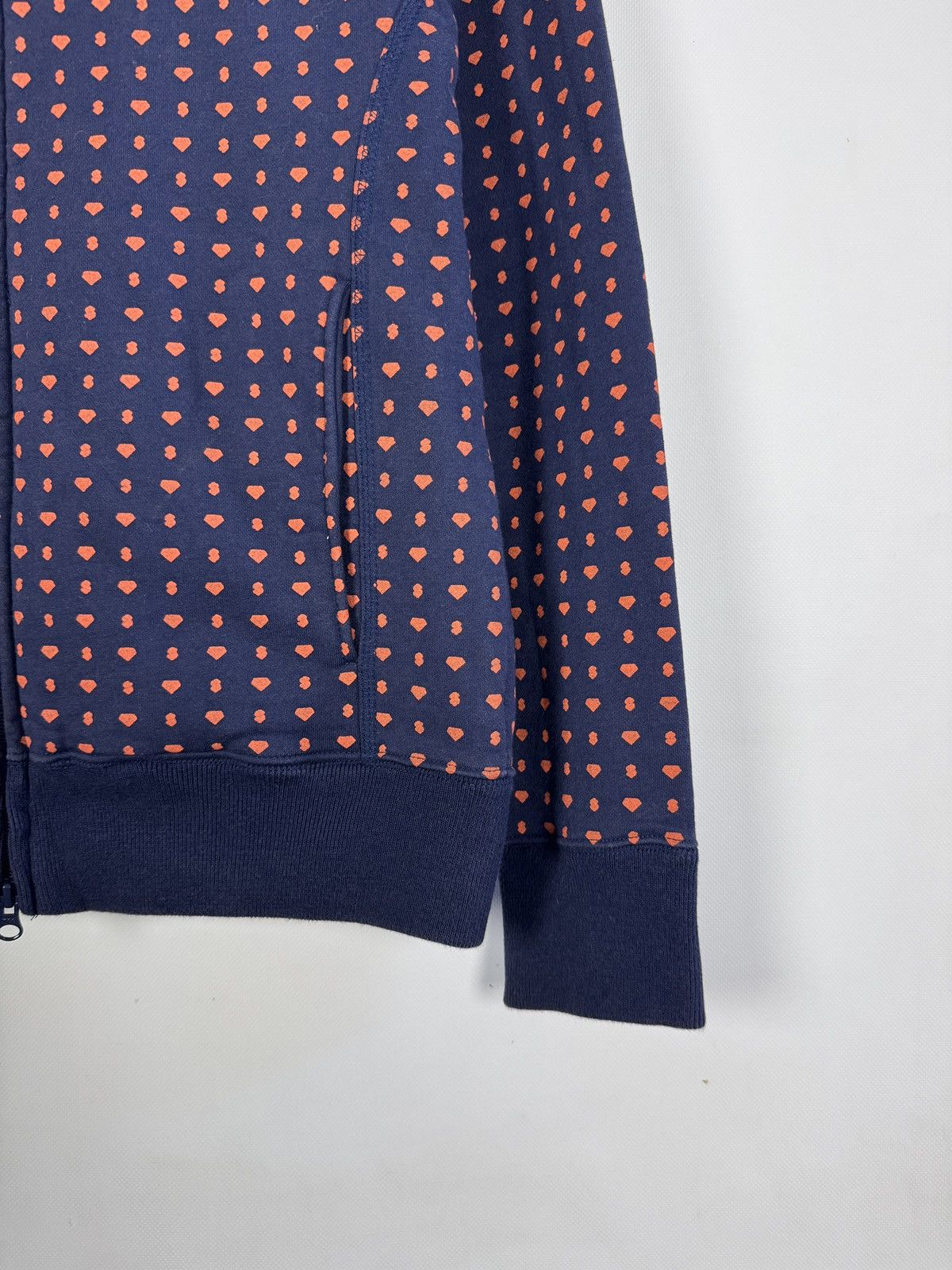 Billionaire Boys Club Billionaire Boys Club Full Zip Hoodie Heart Print Y2K Size M Size US M / EU 48-50 / 2 - 5 Thumbnail
