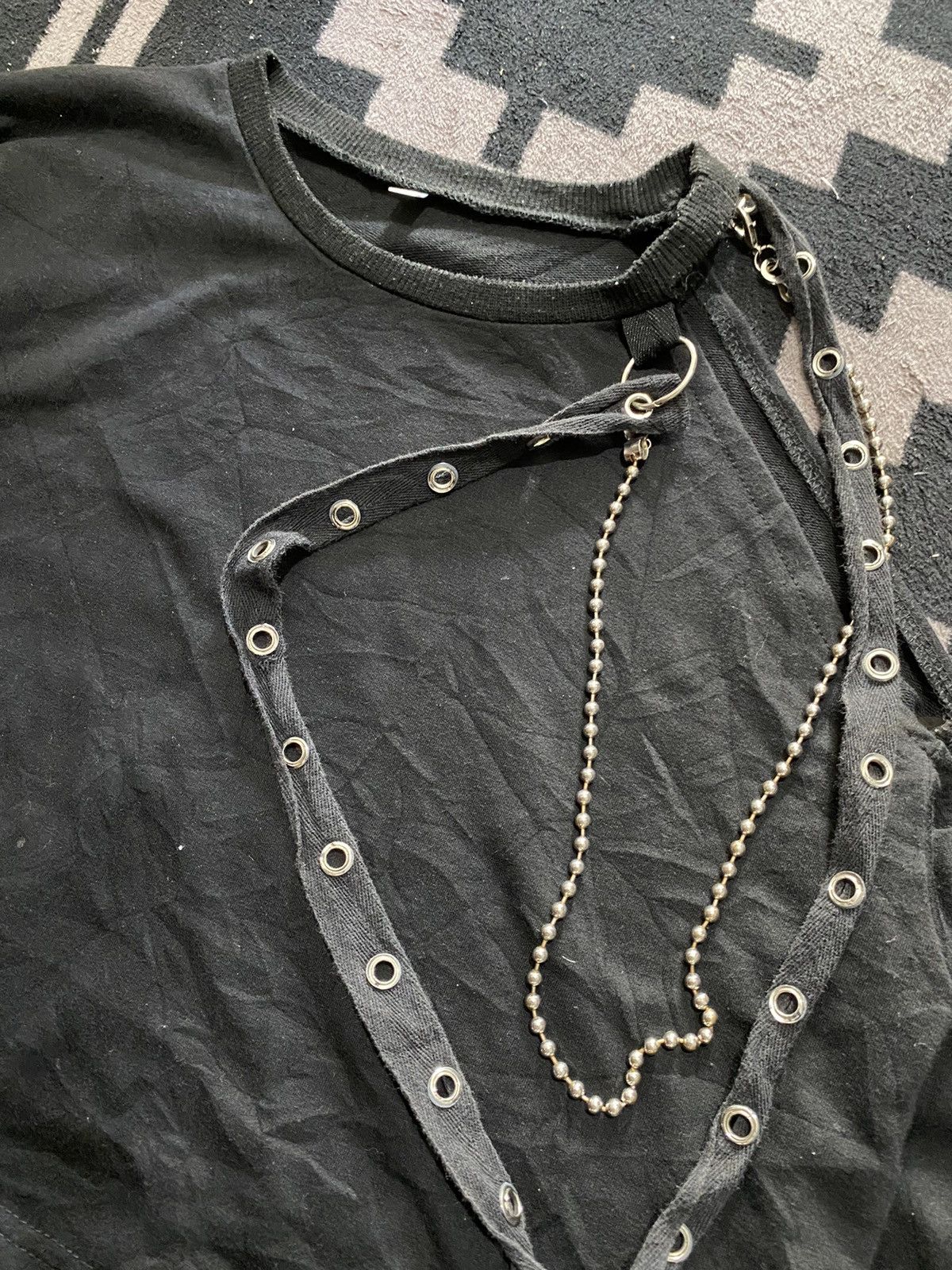 If Six Was Nine × Japanese Brand × Le Grande Bleu (L.G.B.) Seditionaries unkwn cropped punk sweatshirts y2k Size US M / EU 48-50 / 2 - 3 Thumbnail