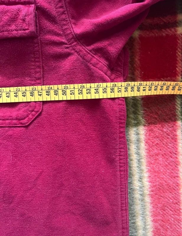 L.L. Bean LL Bean Chamois cloth overshirt red bordeaux M Size US M / EU 48-50 / 2 - 3 Thumbnail