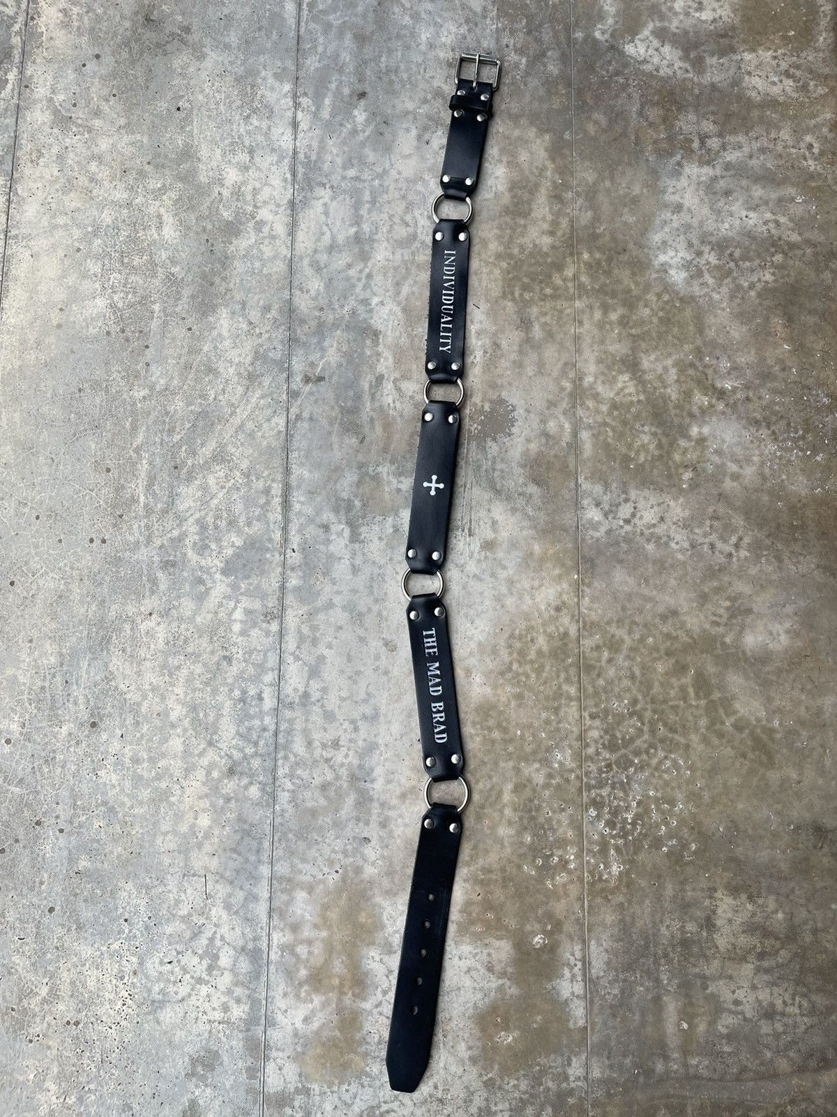 Japanese Brand × Seditionaries Leather Belt Punk Individuality The Mad Brad Size ONE SIZE - 2 Thumbnail