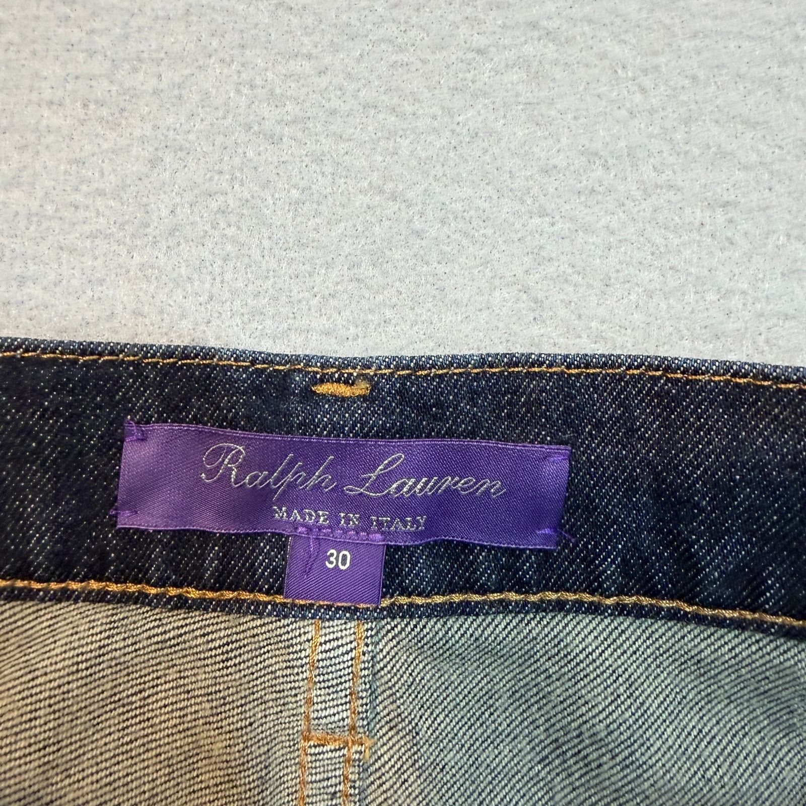 Ralph Lauren Ralph Lauren Purple Label Jeans Women's 30 (Fits 30x30 Blue Size 30" / US 8 / IT 44 - 5 Thumbnail