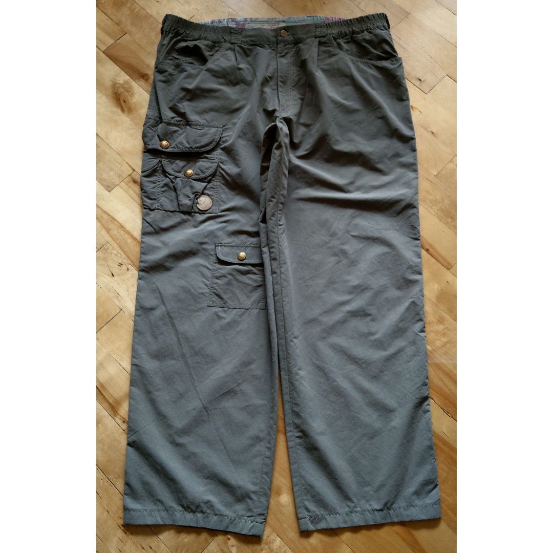 Fjallraven Fjallraven Cargo Baggy Pants Flared y2k opium Grunge Raver Size US 40 / EU 56 - 1 Thumbnail