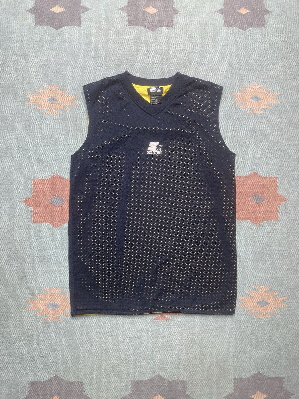 Starter × Vintage Starter Reversible Spellout Tank Top Jersey Y2K Basketball S Size US S / EU 44-46 / 1 - 1 Thumbnail