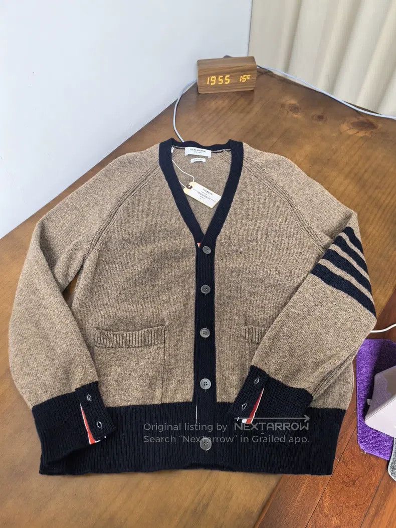 Thom Browne Thom Browne Wool Cardigan Size US S / EU 44-46 / 1 - 1 Thumbnail