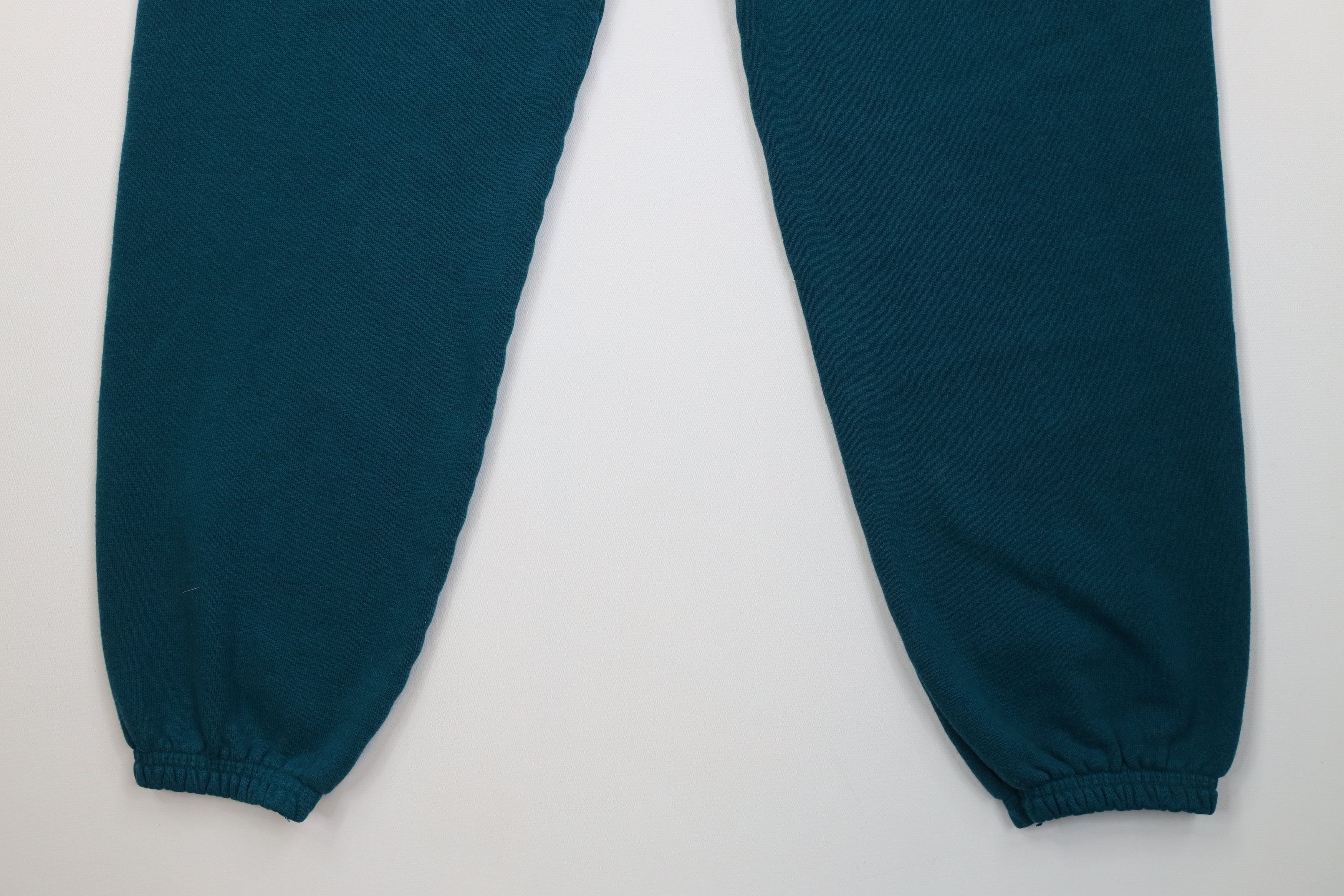 Hanes Vintage 70s 80s Hanes Gusset Sweatpants Joggers Teal USA Size US 32 / EU 48 - 10 Thumbnail