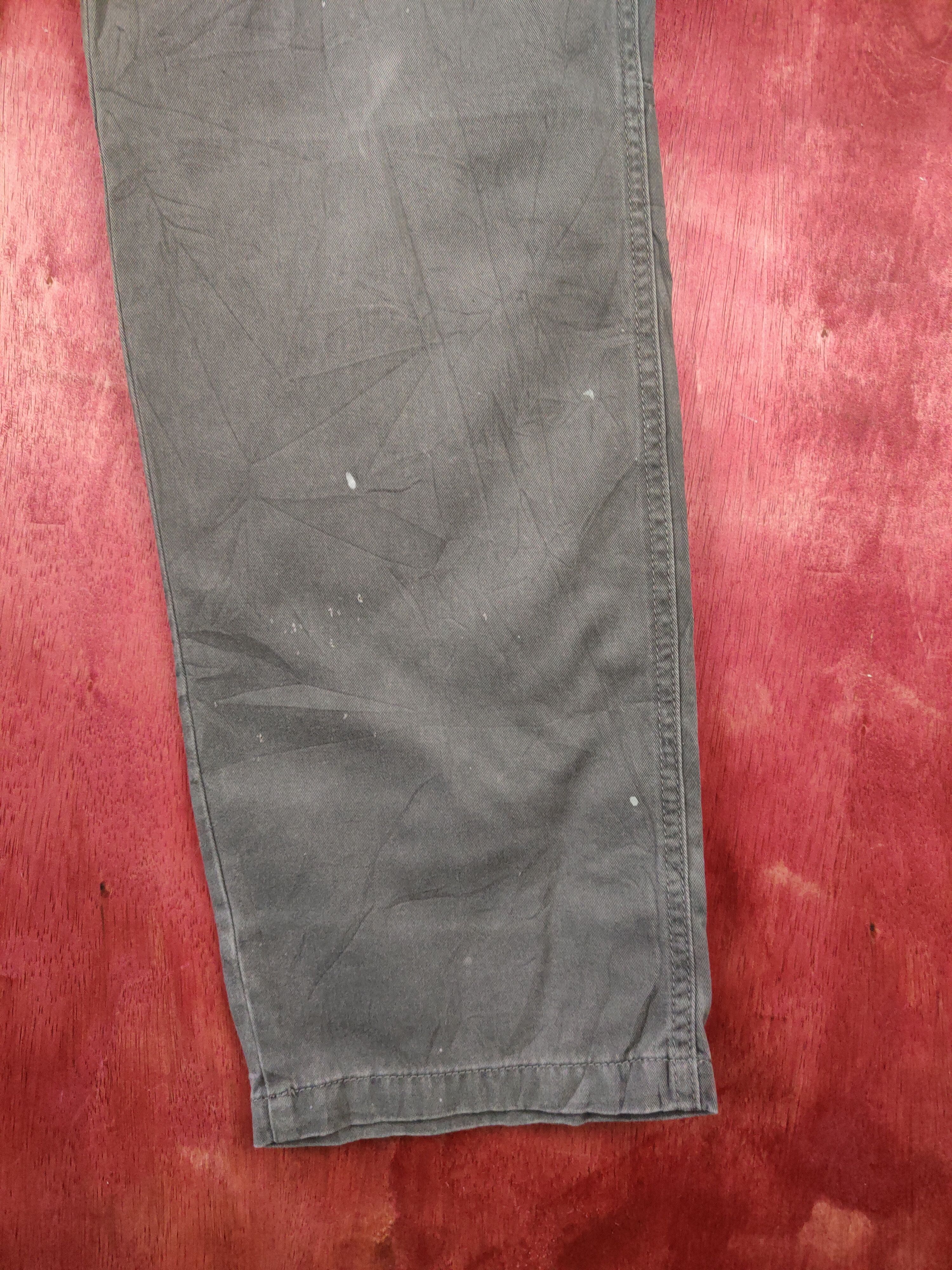 Japanese Brand n evolutions Dark Gray Multipocket Cargo Pants #S1281 Size US 33 - 6 Thumbnail