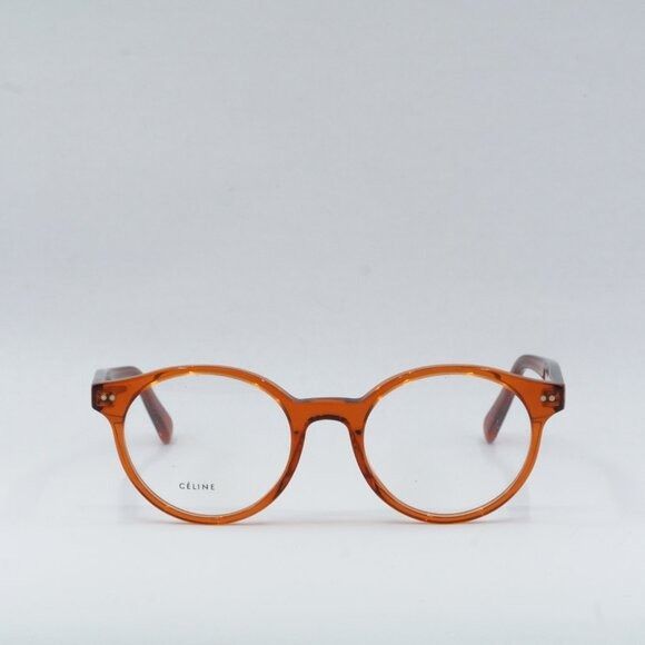 Celine 🕶️ New Celine CL50008I 042 Orange Eyeglasses 49mm Size ONE SIZE - 4 Thumbnail
