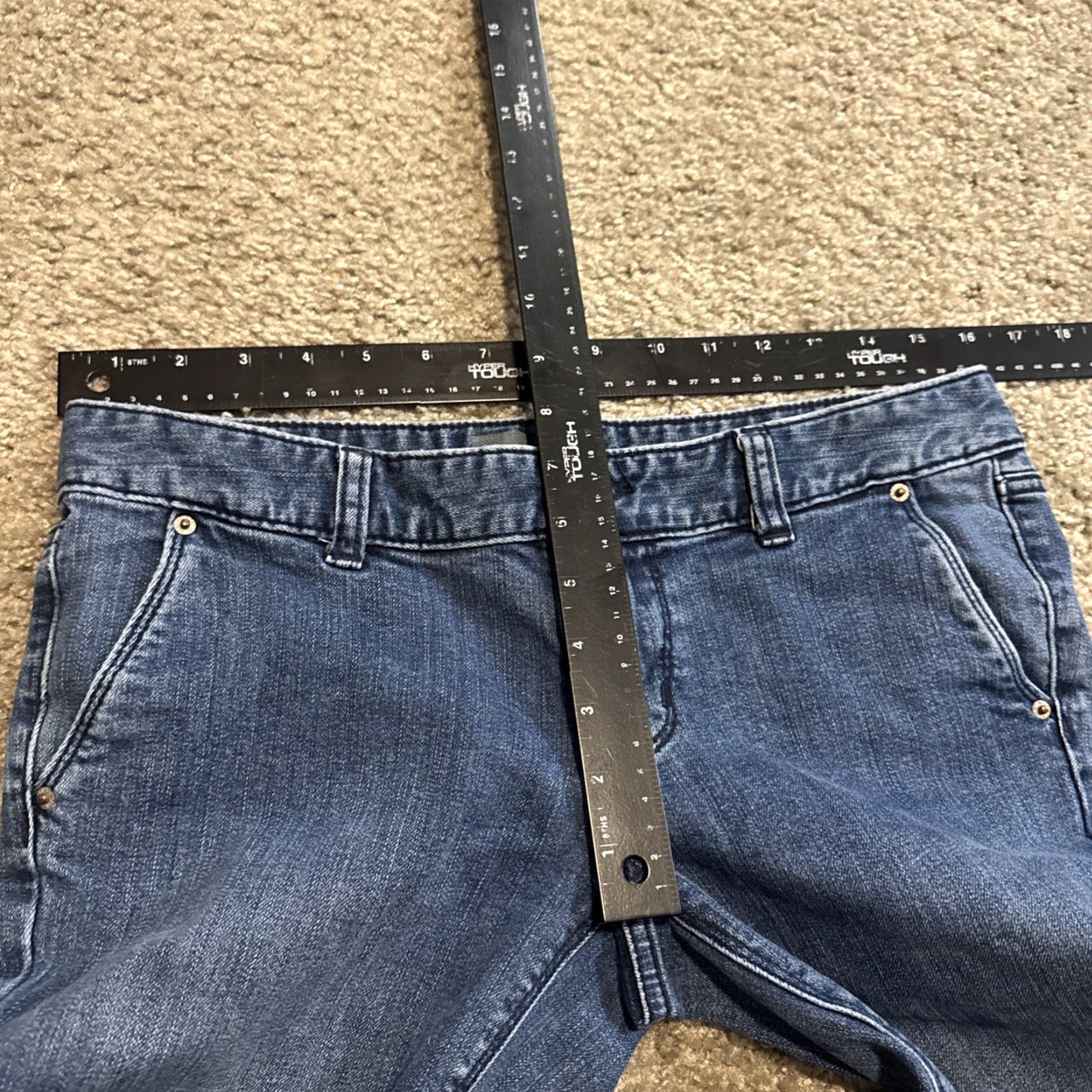 Mossimo Mossimo Denim Jeans Women Flare Boot Cut Low Rise 6 Blue Size 28" / US 6 / IT 42 - 8 Thumbnail