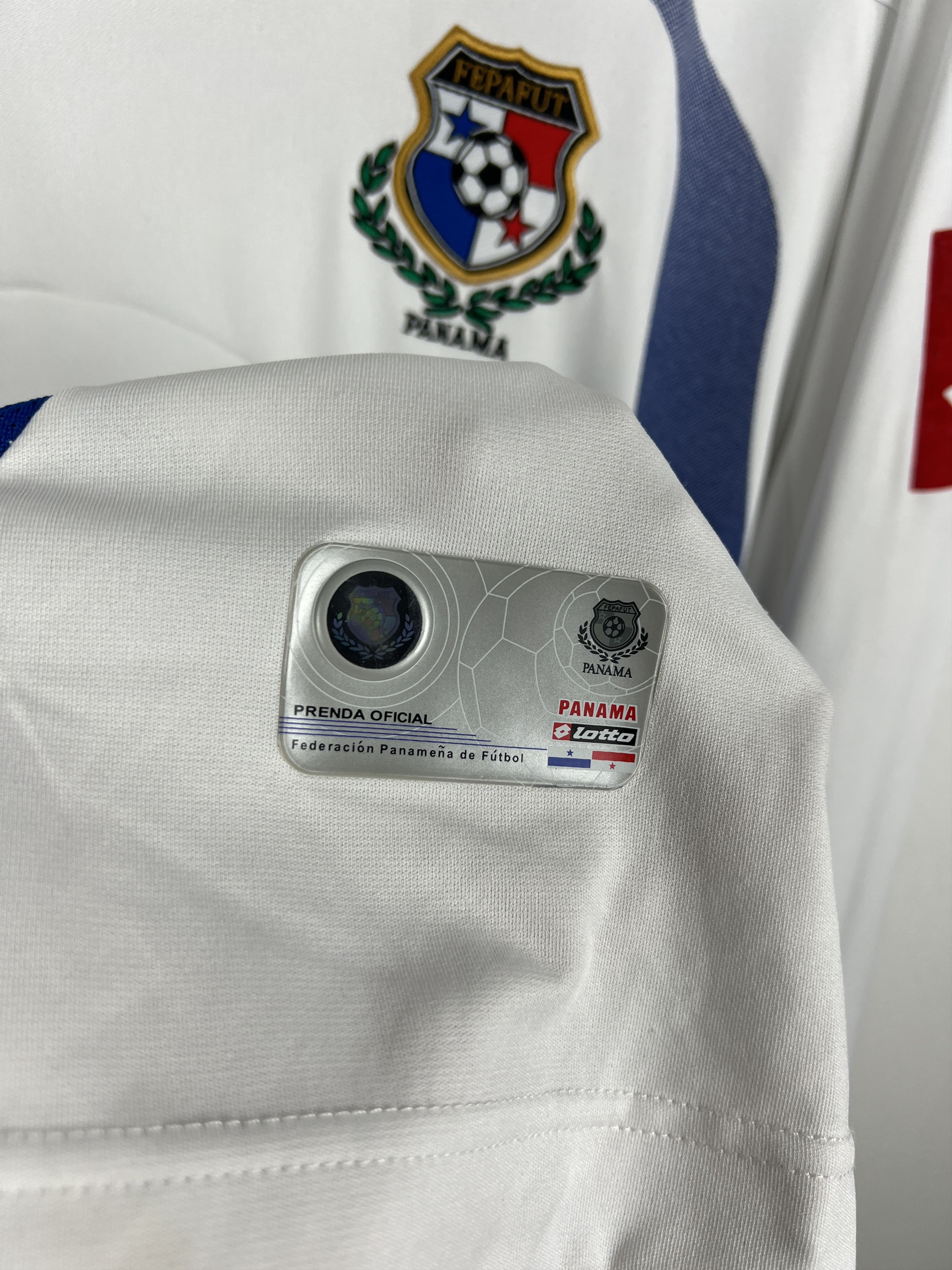 Lotto Sport Panama Football Shirt Soccer Lotto Long Sleeve Jersey Trikot Size US XL / EU 56 / 4 - 5 Thumbnail