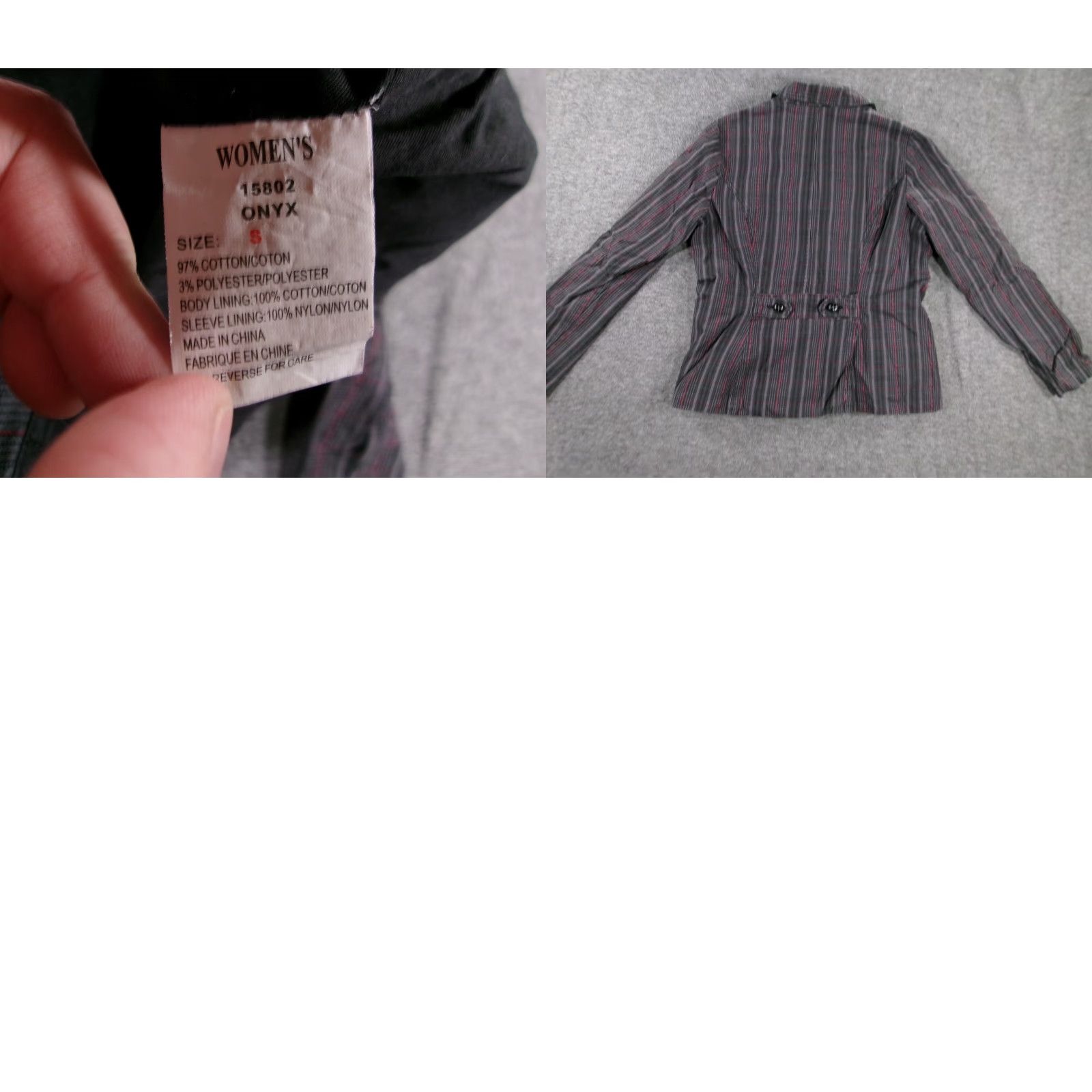 Vintage VINTAGE Woolrich Jacket Womens Small Black Red Plaid Outdoor Grunge Logo Size S / US 4 / IT 40 - 8 Thumbnail
