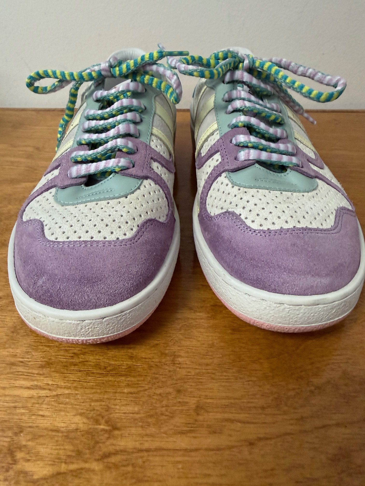 Lanvin Lanvin Multicolor Pastel Sneakers EU 40 / US 10 Size US 10 / IT 40 - 3 Thumbnail