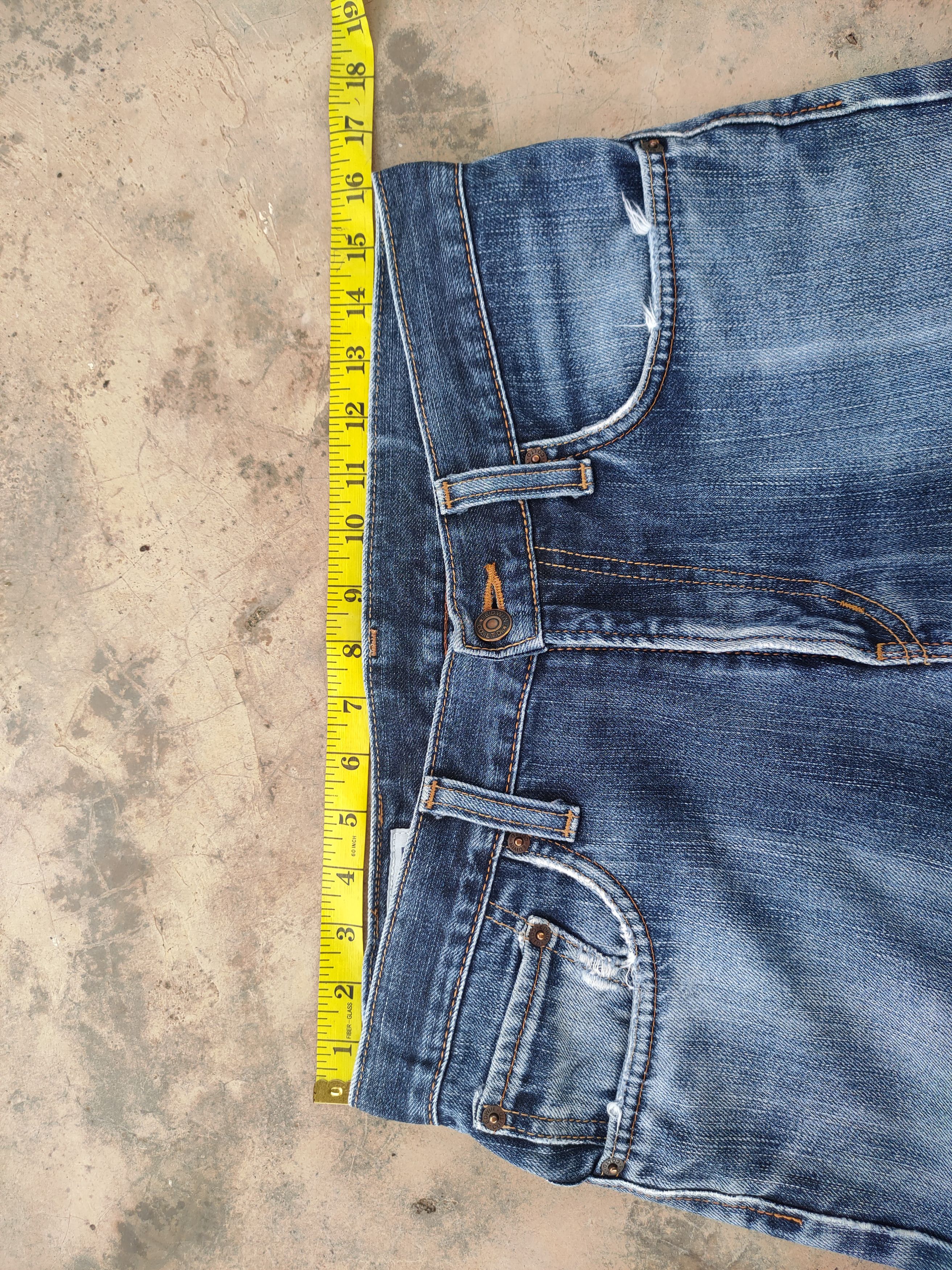 Edwin VINTAGE EDWIN FADED DISTRESSED JEANS DENIM PANTS Size US 32 / EU 48 - 9 Thumbnail