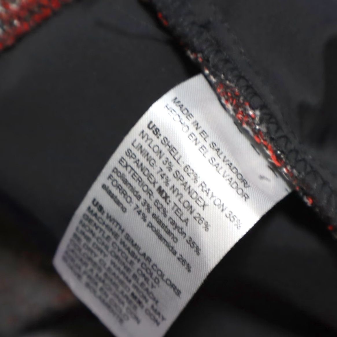 Vintage Chicos Leggings Women Red 14R So Slimming Brigitte Slim Stretch Rayon Woven Flat Pull On Casual Pants Modern Shaping Slim Fit Womens Size 36" / US 14 / IT 50 - 6 Thumbnail