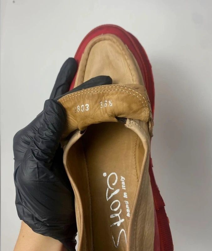 Shoto Shoto Loafer Red Sole Size 36.5 Size US 5 / EU 37 - 5 Thumbnail