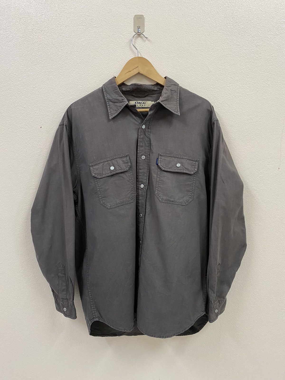Vtg Kansai Jeans By Kansa Yamamoto Shirt Button Up