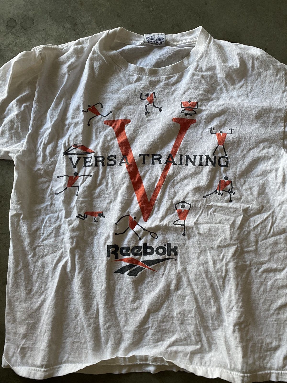 Reebok Vintage Reebok Workout Tee Size US XL / EU 56 / 4 - 1 Thumbnail
