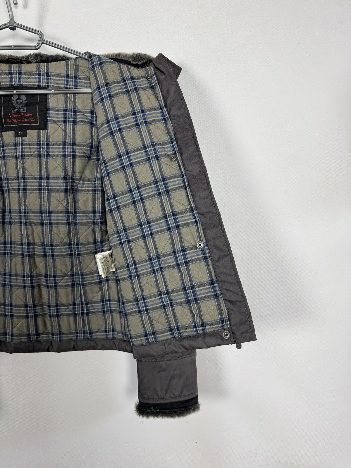 Belstaff Belstaff Faux Fur Trim Lined Biker Moto Nylon Jacket Size 12 Size M / US 6-8 / IT 42-44 - 9 Thumbnail