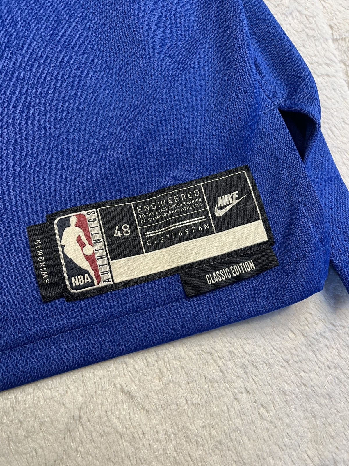 Nike Nike NBA Golden State Warriors Klay Thompson Classic Jersey Size US L / EU 52-54 / 3 - 3 Thumbnail