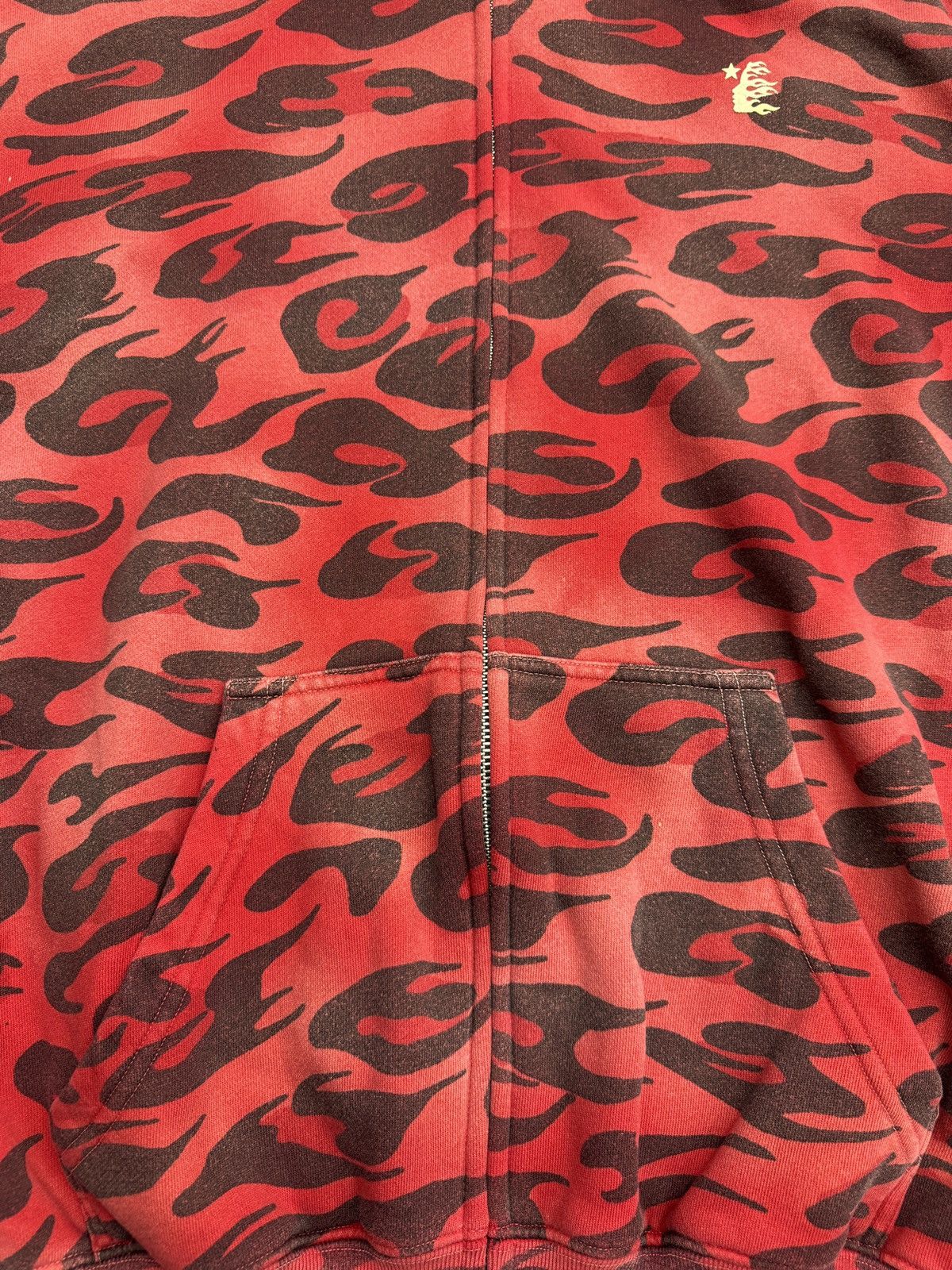 HELLSTAR Hellstar Cheetah Zip Up Hoodie Size US L / EU 52-54 / 3 - 2 Thumbnail