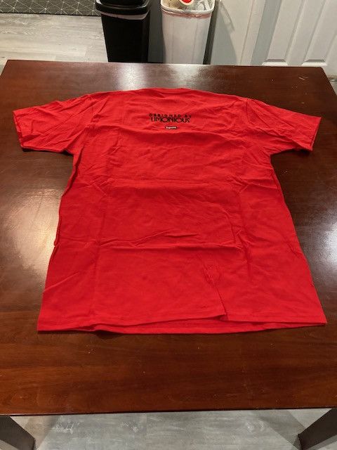 Supreme Supreme Red Punani Train Tee (SS2017) DS Size US L / EU 52-54 / 3 - 3 Thumbnail