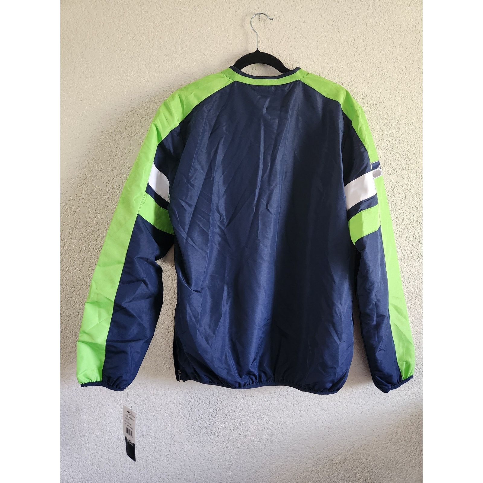 NFL Nwt NFL Seahawks Pullover Jersey M Size US M / EU 48-50 / 2 - 2 Thumbnail