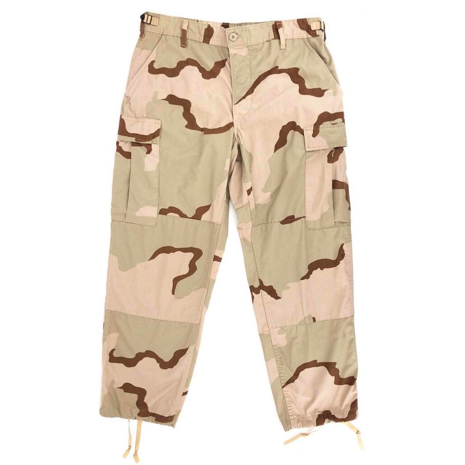 Vintage Military desert combat camouflage cargo pants Size US 35 - 1 Thumbnail