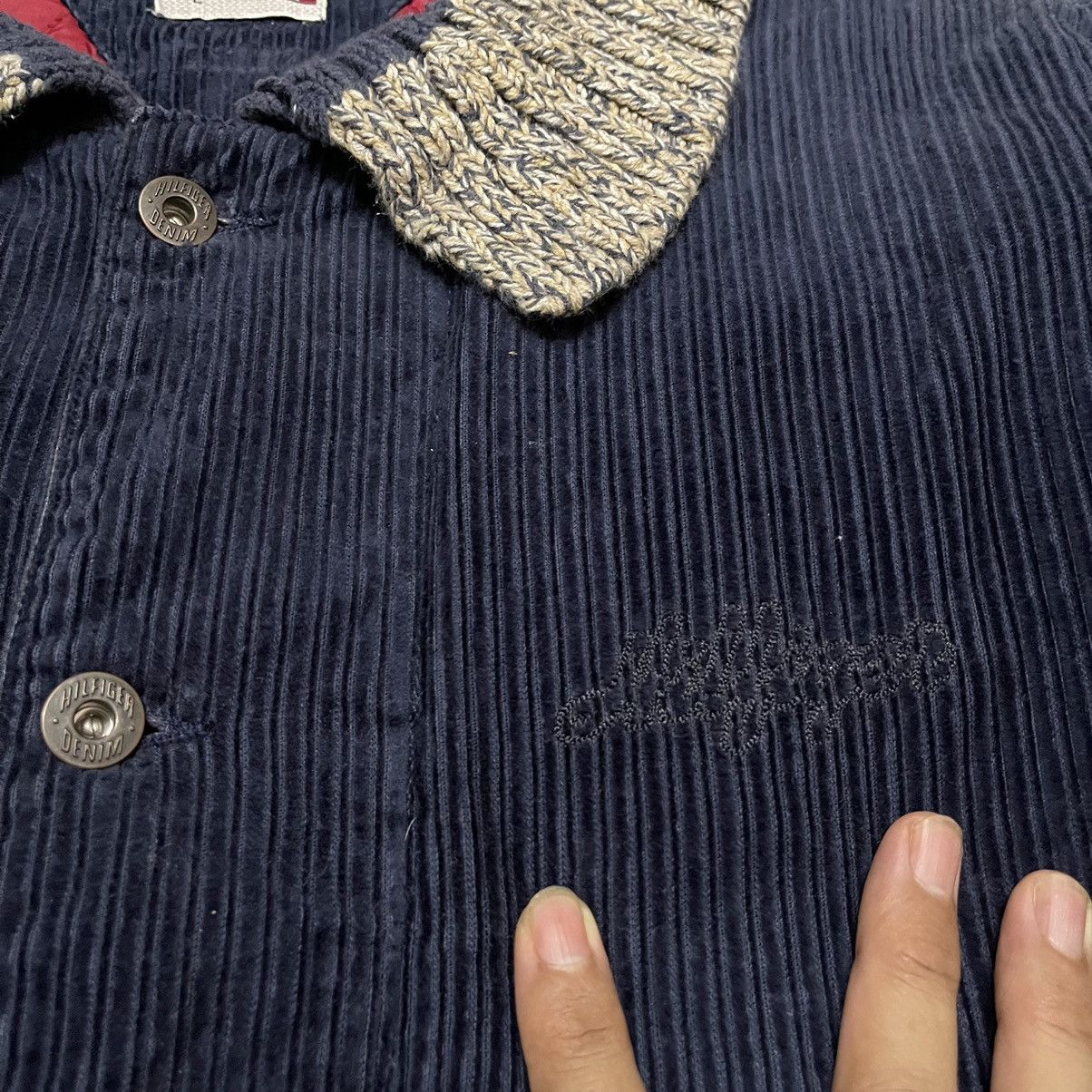 Tommy Hilfiger Vintage Tommy Hilfiger Denim Corduroy Jacket Size US L / EU 52-54 / 3 - 6 Thumbnail