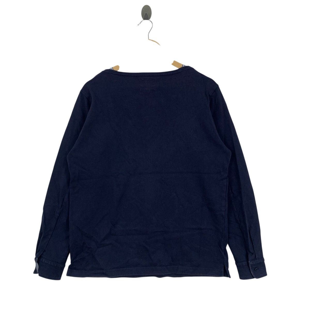 Beams Plus BEAMS Japanese Brand Plain Long Sleeve Tshirt Size US L / EU 52-54 / 3 - 2 Thumbnail