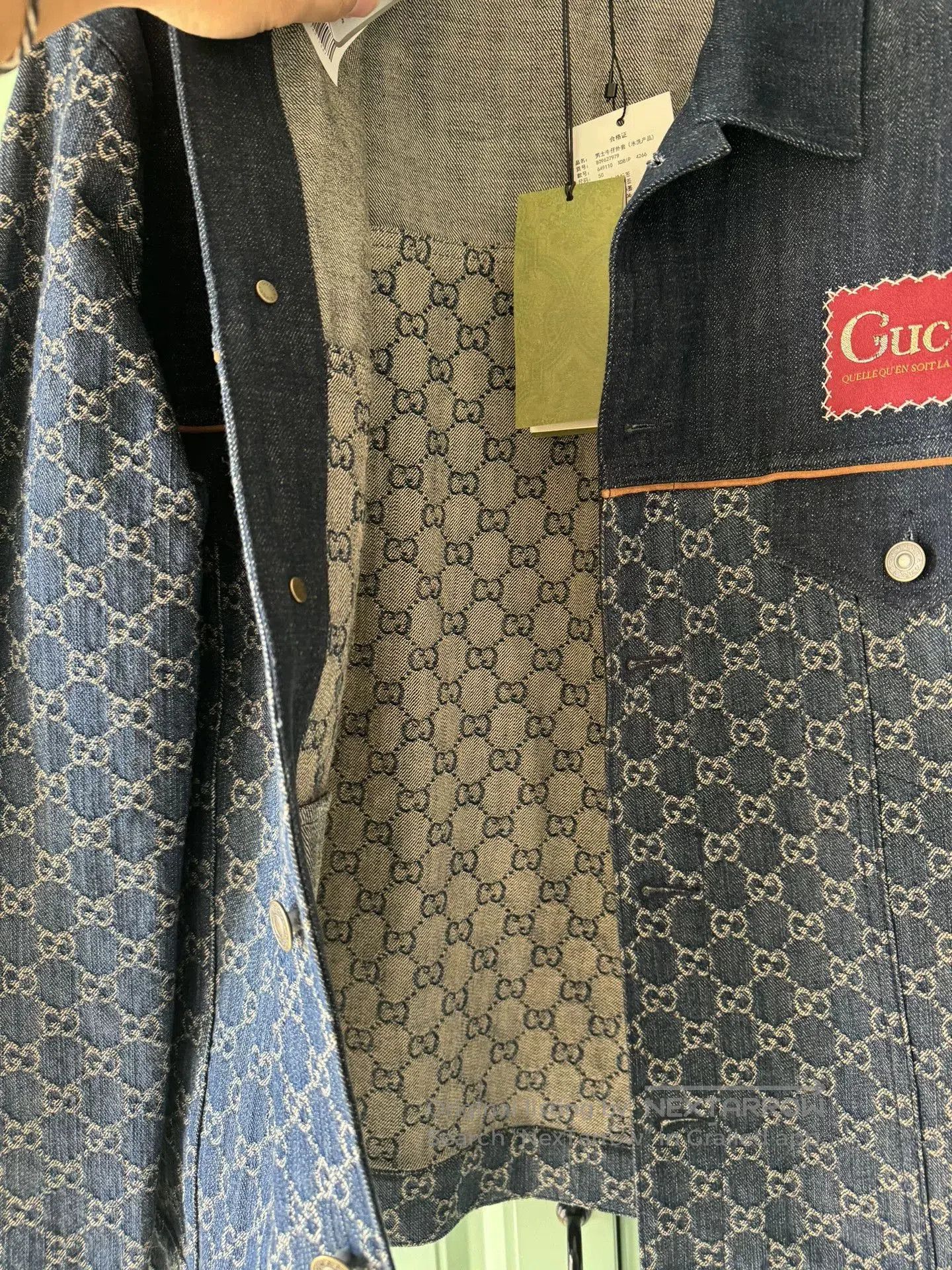 Gucci Gucci GG Denim Jacket, Size 50. Size US M / EU 48-50 / 2 - 7 Thumbnail
