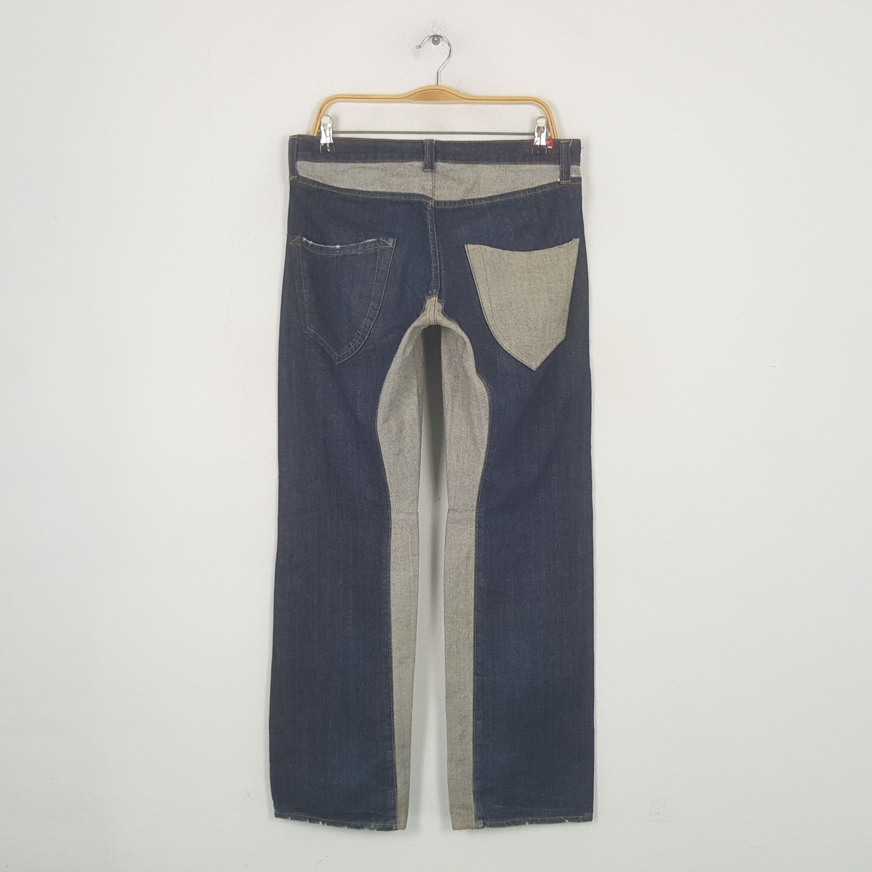 Japanese Brand Vintage Blue Way Rare Style Japanese Denim Jeans RR29 Size US 34 / EU 50 - 4 Thumbnail