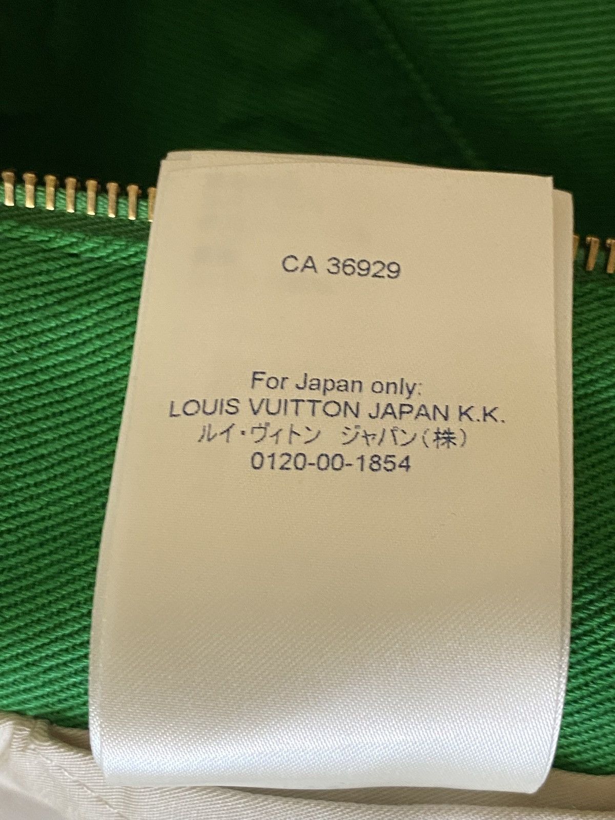 Louis Vuitton Louis Vuitton Carpenter Green 46 Denim Jacket 3D Monogram Size US S / EU 44-46 / 1 - 18 Thumbnail