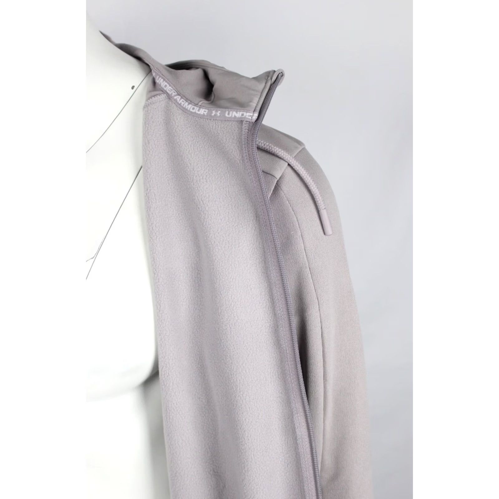 Under Armour Under Armour Men's Essential Swacket Full Zip Hoodie L Large Tetra Gray 1378824 Size US L / EU 52-54 / 3 - 5 Thumbnail
