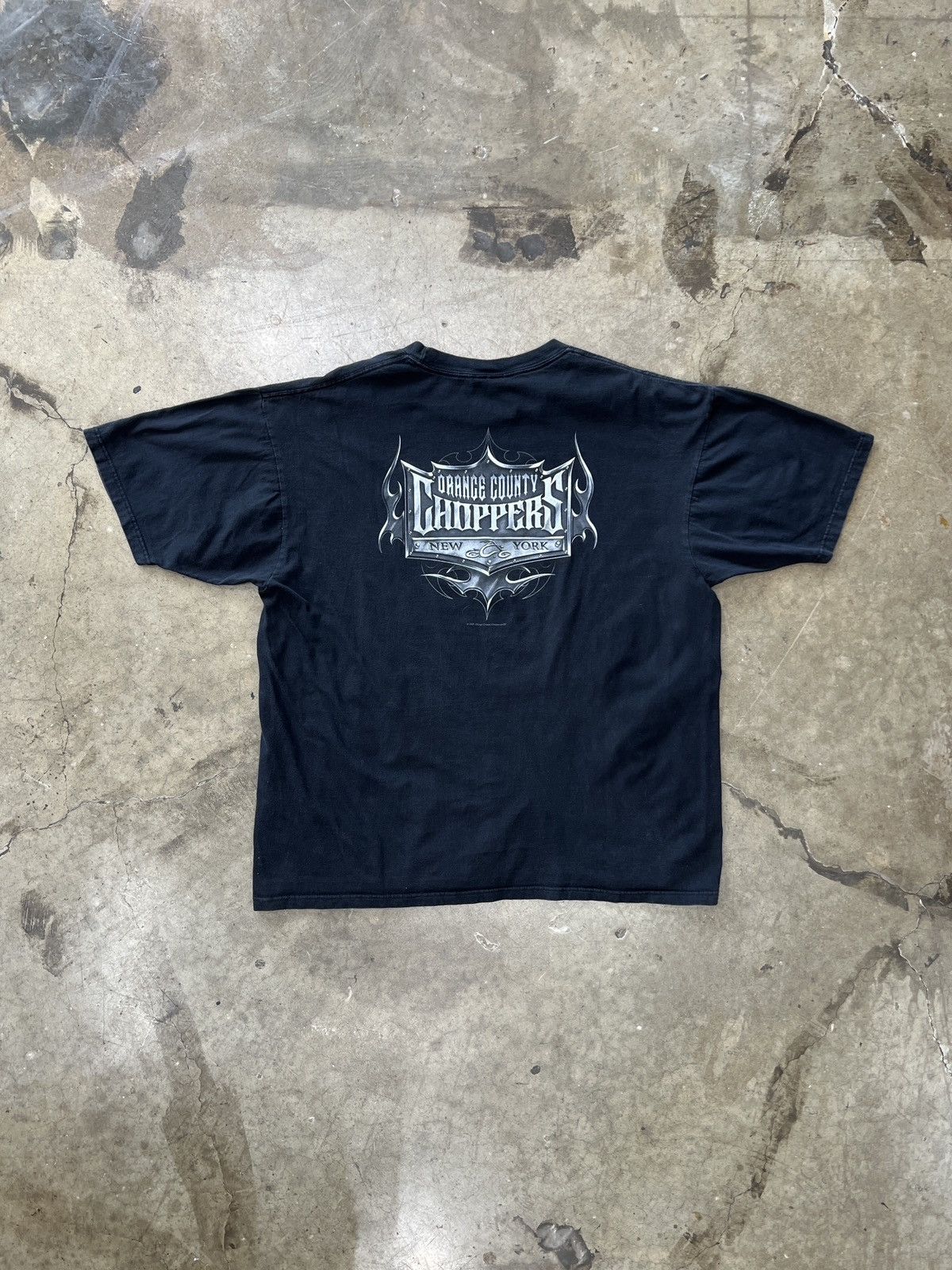 Harley Davidson Vintage Orange County Choppers Motorcycle Tee XXL Size US XXL / EU 58 / 5 - 2 Thumbnail