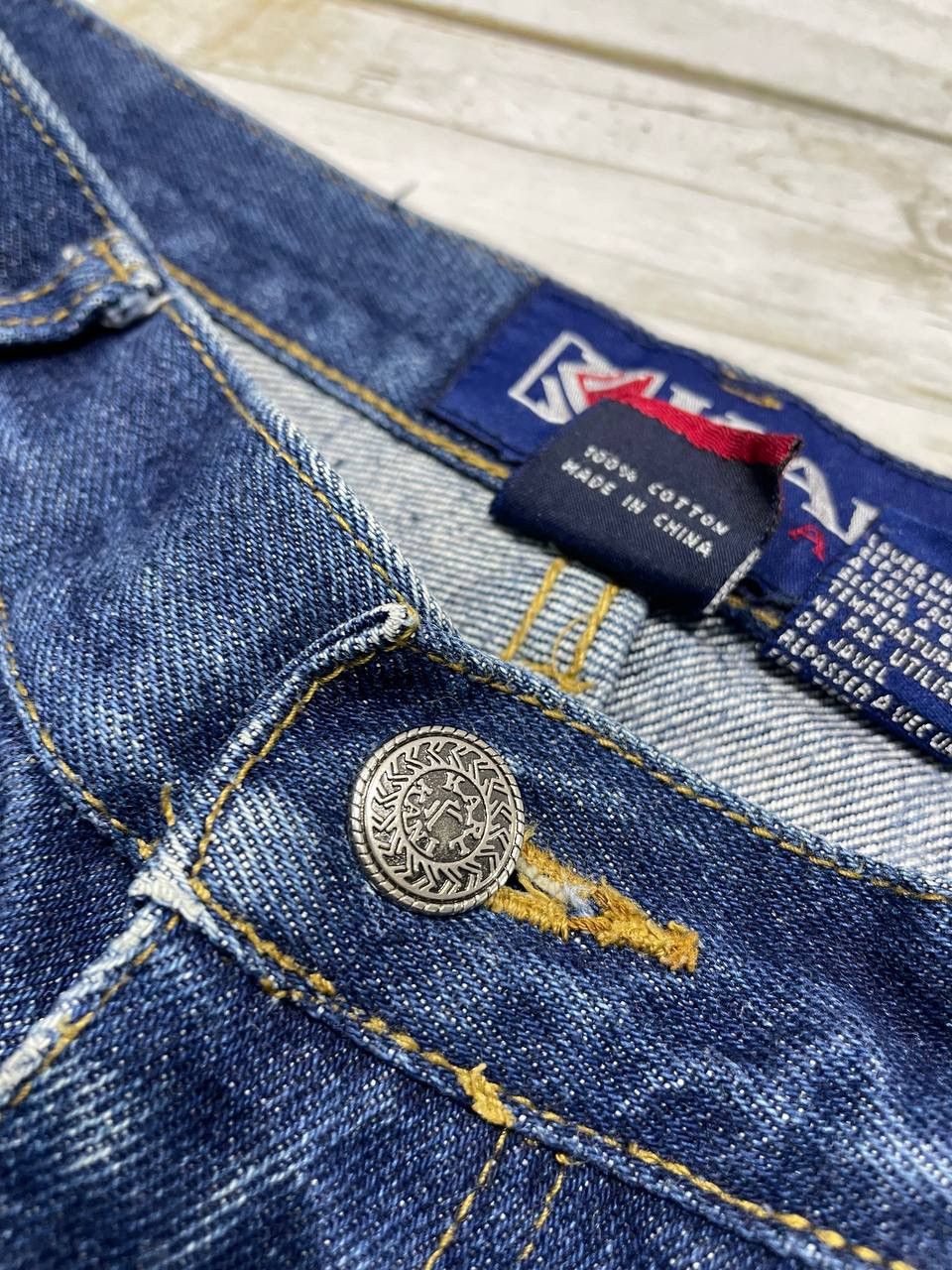 Karl Kani Vintage Karl Kani Denim Jeans 90s Baggy Rap Hip Hop Y2K Size US 32 / EU 48 - 19 Thumbnail