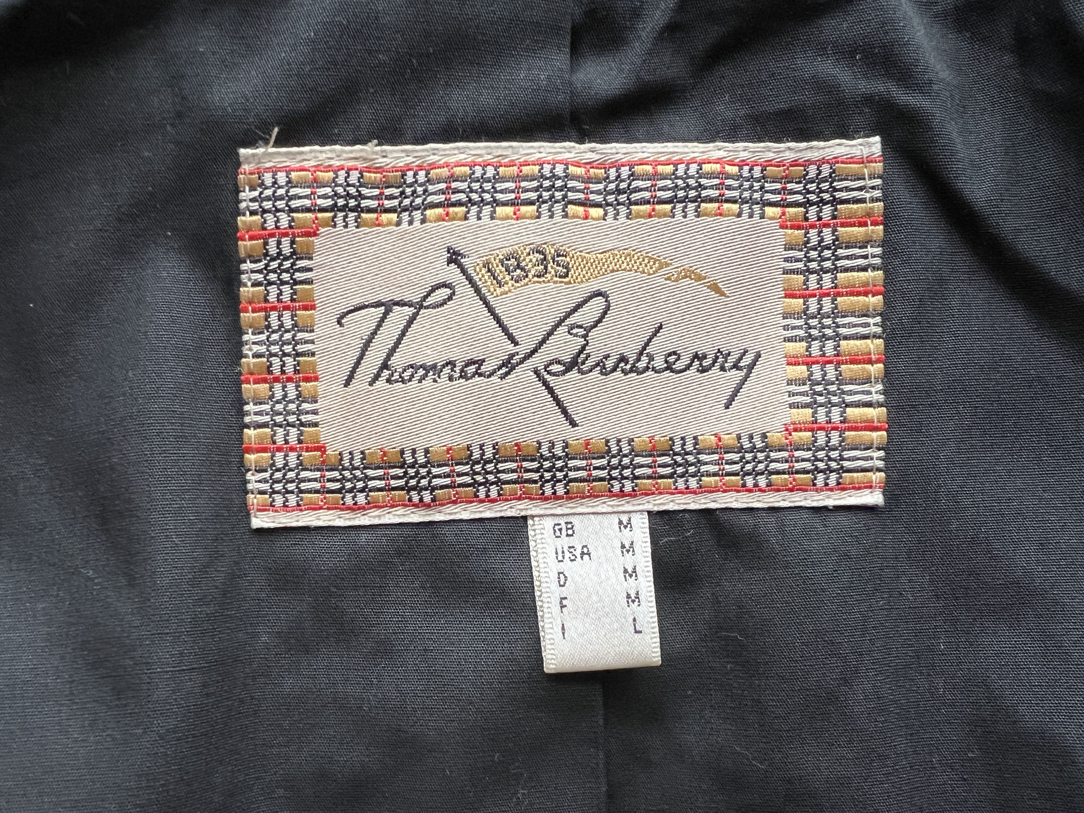 Burberry VINTAGE Y2K THOMAS BURBERRY NYLON CLASSIC JACKET Size US M / EU 48-50 / 2 - 9 Thumbnail