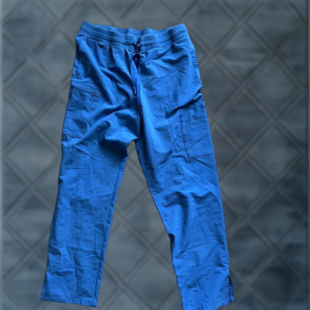 Vintage Care + Wear Natori Womens Scrub Pants Blue Medium Reg 30" Size 32" / US 10 / IT 46 - 1 Thumbnail
